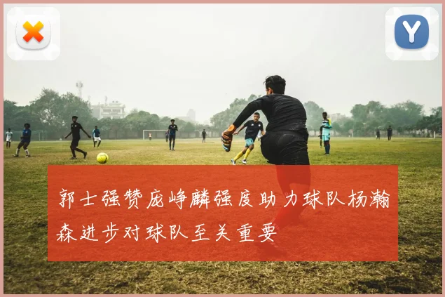 郭士强赞庞峥麟强度助力球队杨瀚森进步对球队至关重要